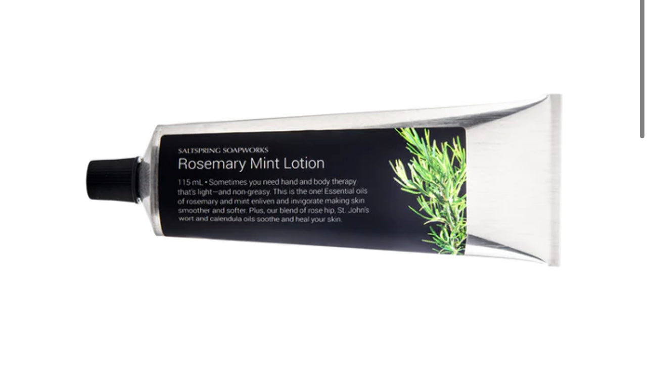 Rosemary mint lotion
