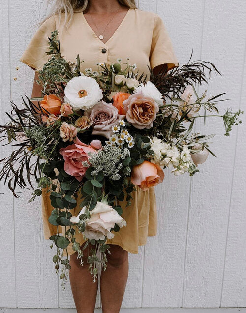 Wedding/Bridal Bouquet with Additional Cascade – The Bouquet Farm